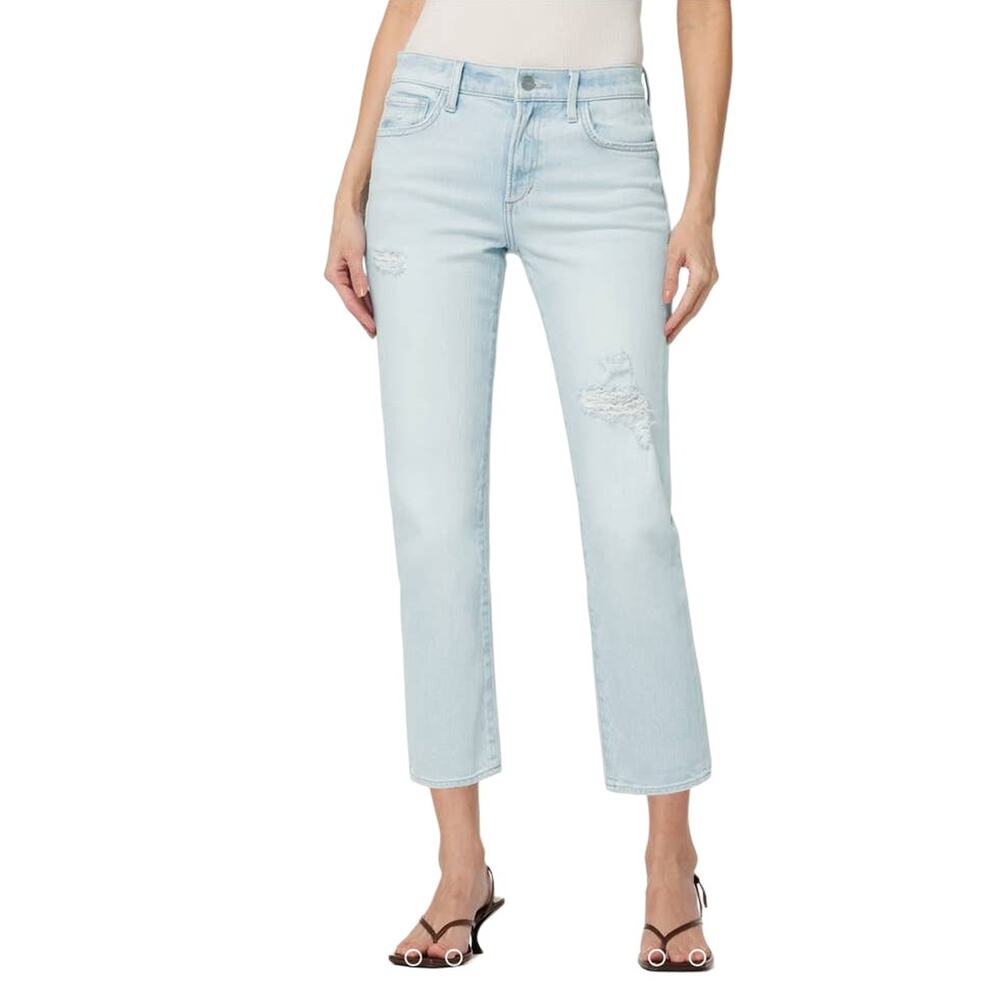 Joe's Jeans The Lara mid rise cigarette crop light blue size 27